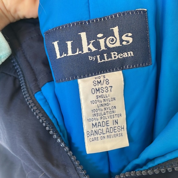 Llbean sm/8 kid’s snow bibs - Picture 5 of 5
